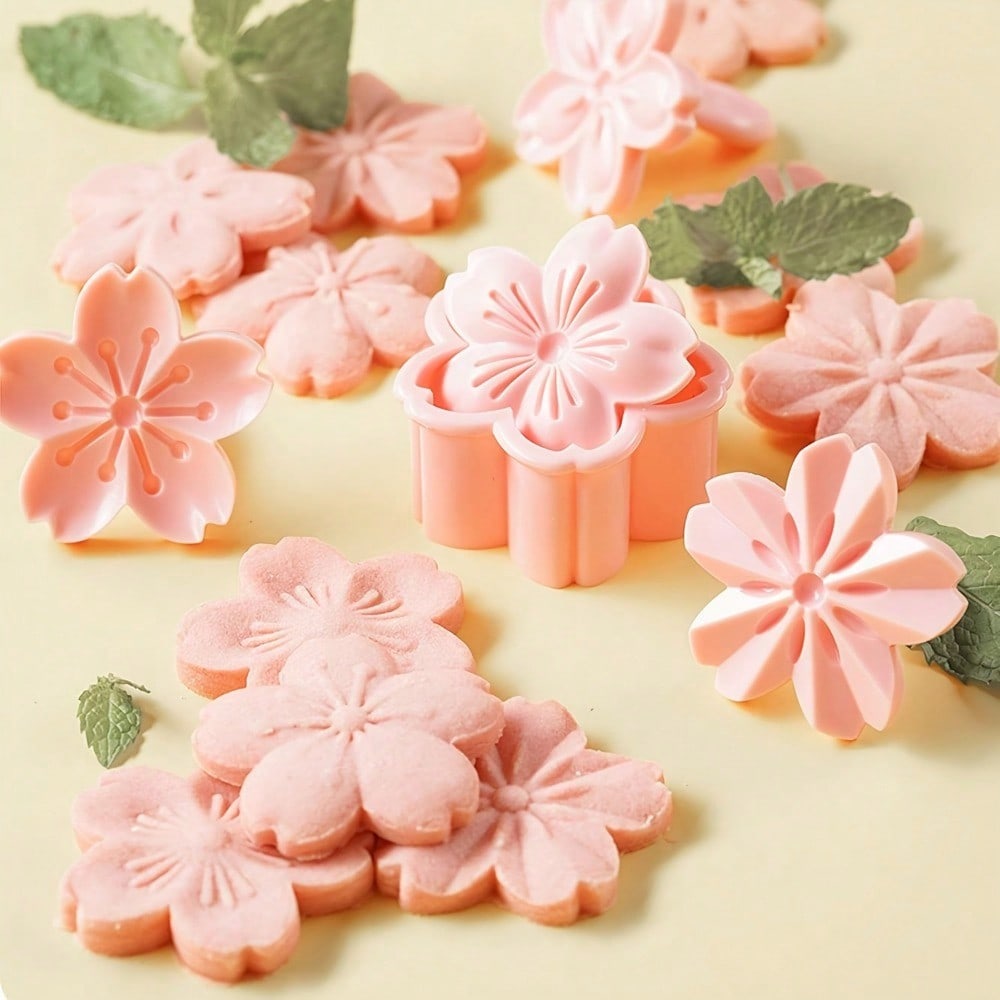 Kitchen Gadgets Set - 5 pz/set Cherry Blossom Cookie Cottura