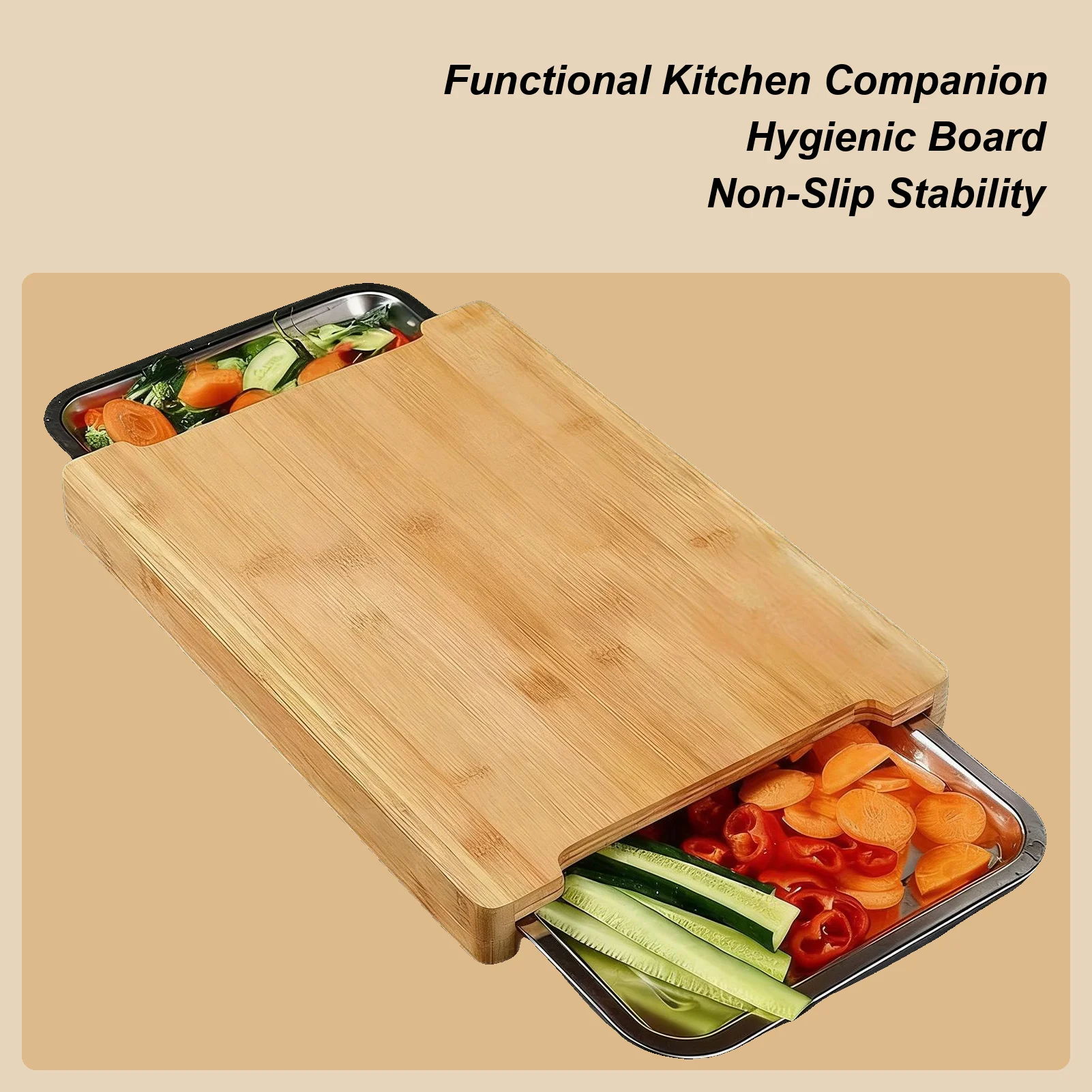 Bamboo Cutting Board - Tagliere da Cucina Ecologico in Bambù