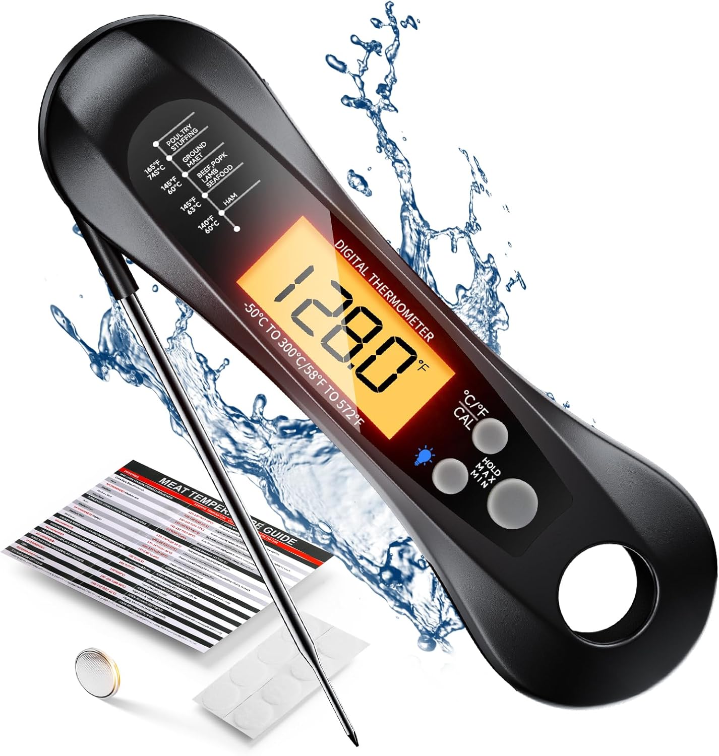 Meat Thermometer - Termometro digitale per carne a lettura