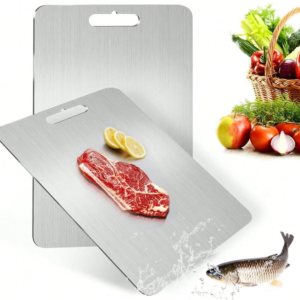 Bamboo Cutting Board - Taglieri in acciaio inossidabile, tagliere antiscivolo