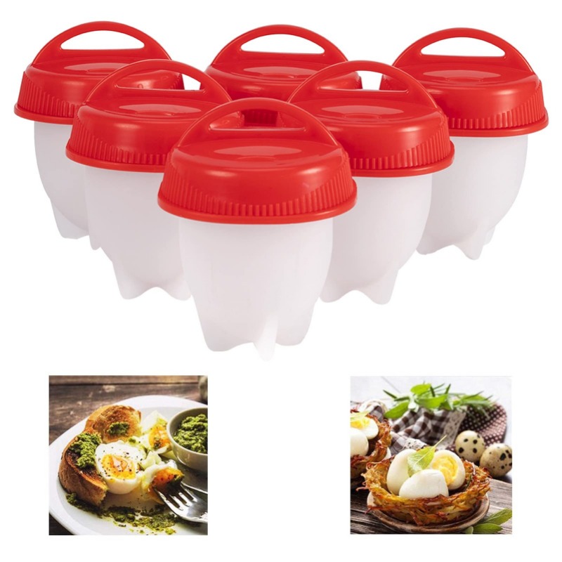 Kitchen Gadgets Modern - Cuociuova in silicone senza BPA, per