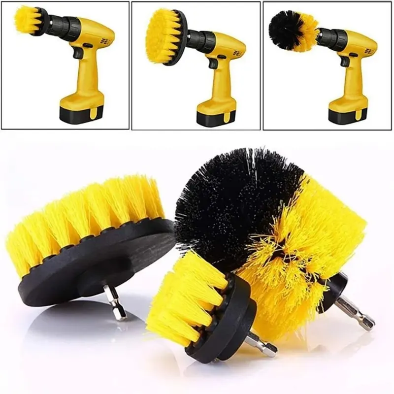 Kitchen Gadgets Set - Set di 3 spazzole per trapano,