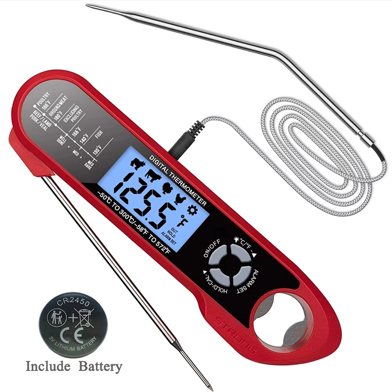 Meat Thermometer - Termometro per carne a doppia sonda,