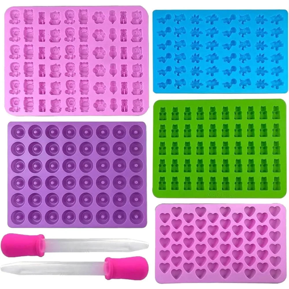 Kitchen Gadgets Set - 5 pezzi stampi in silicone per
