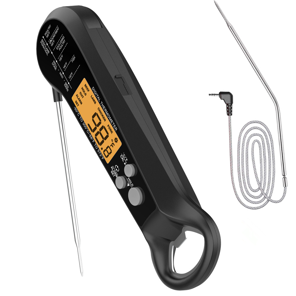 Meat Thermometer - Termometro Professionale per Carne con Cavo