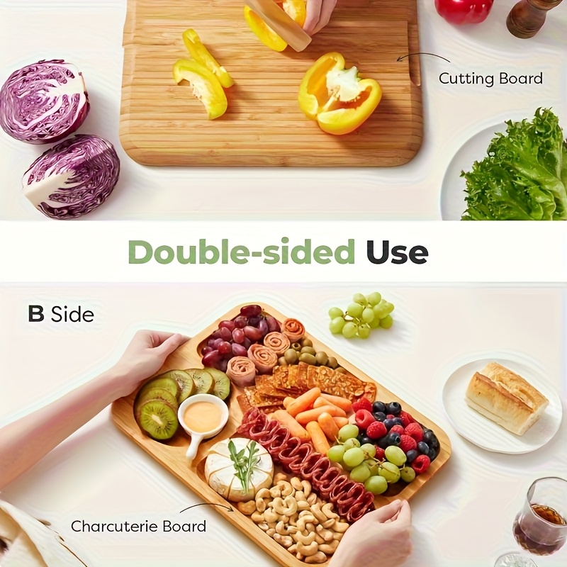 Tagliere in bambù con coperchi - Bamboo Cutting Board recensione e prezzo