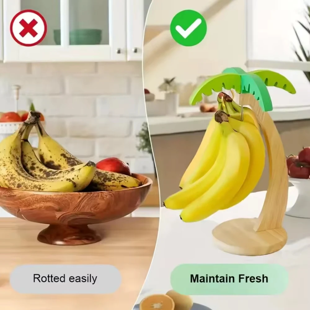 Supporto in Legno per Banane,  - Kitchen Gadgets Modern recensione e prezzo