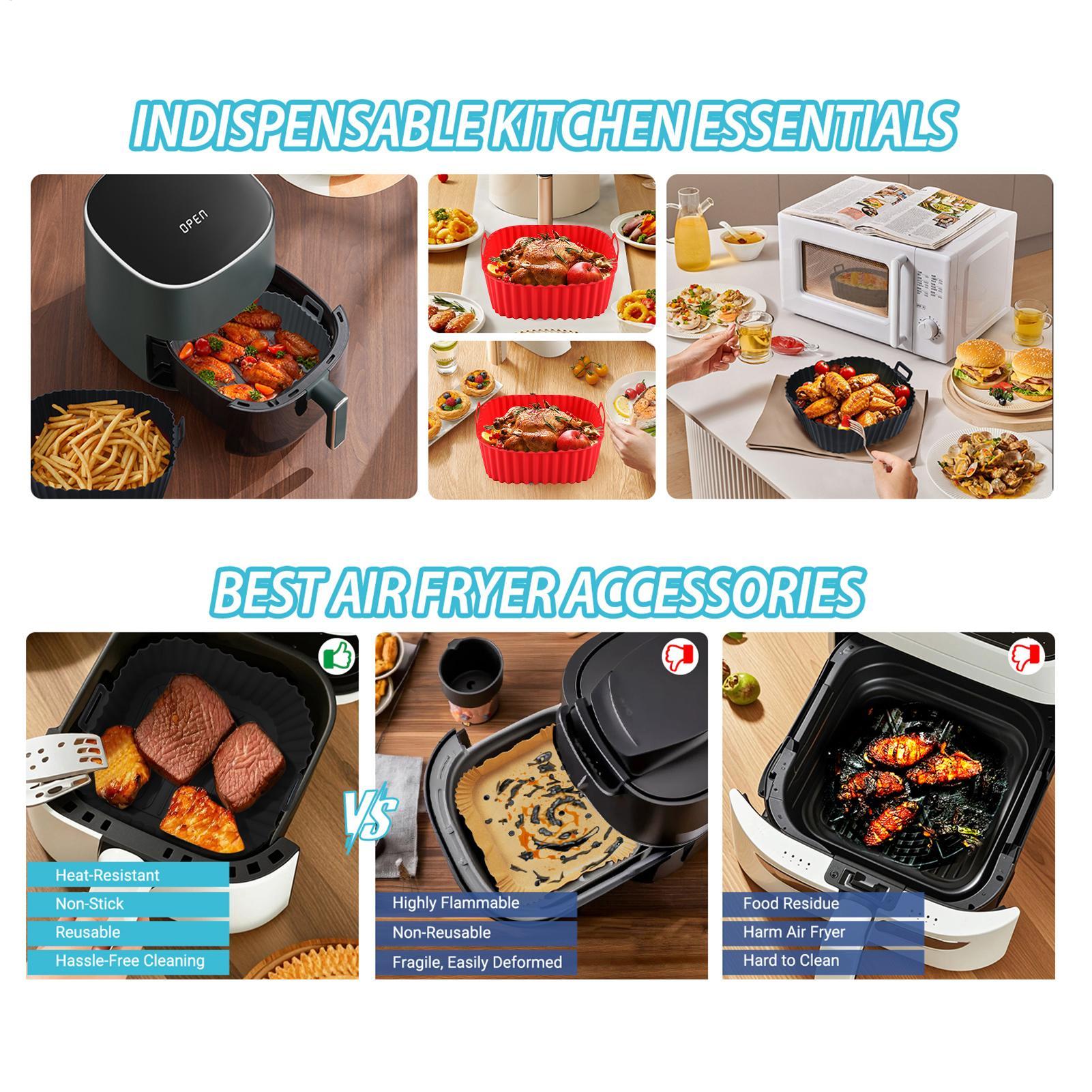 Tappetini in Silicone per Frig - Kitchen Gadgets Air Fryer recensione e prezzo