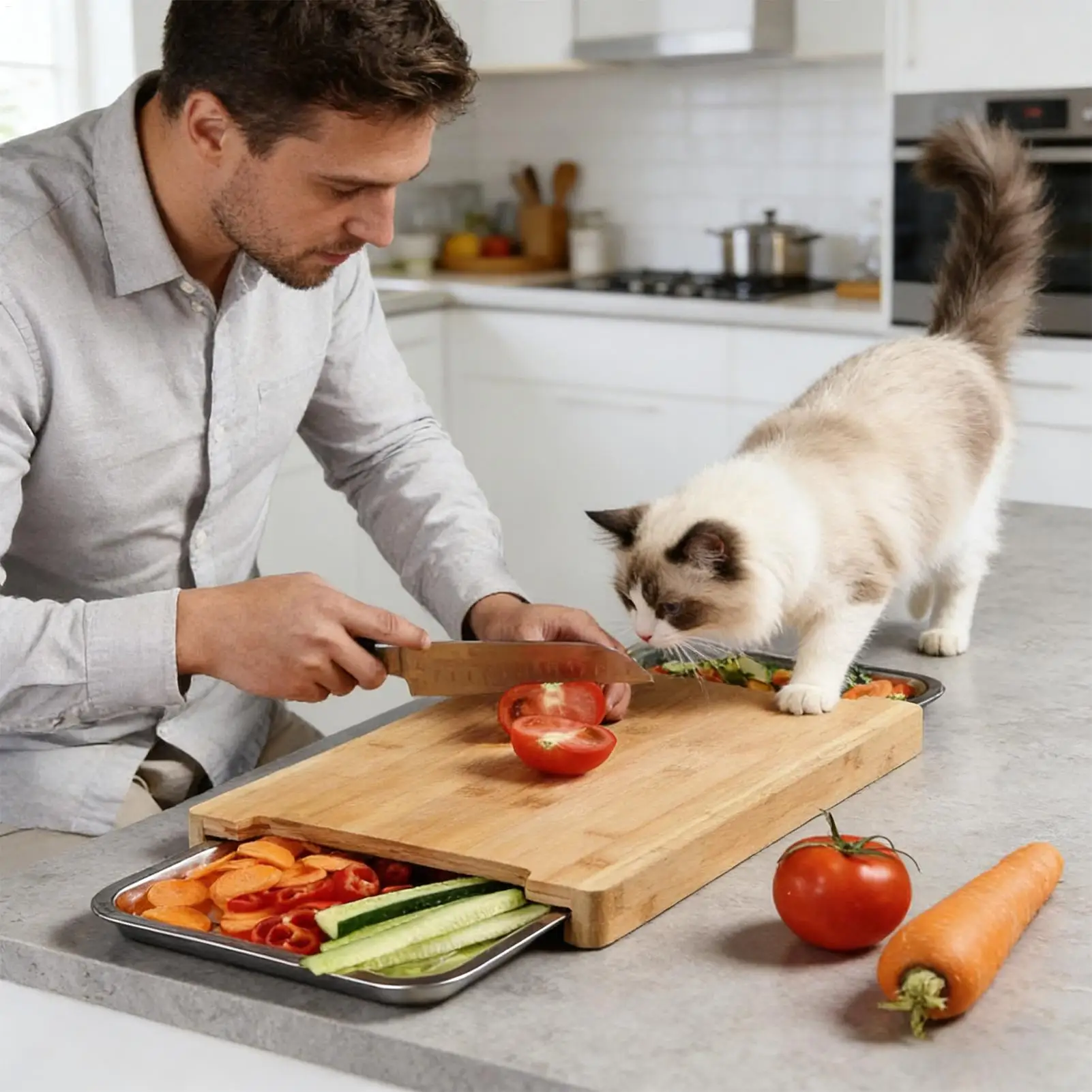 Tagliere da Cucina Ecologico i - Bamboo Cutting Board recensione e prezzo