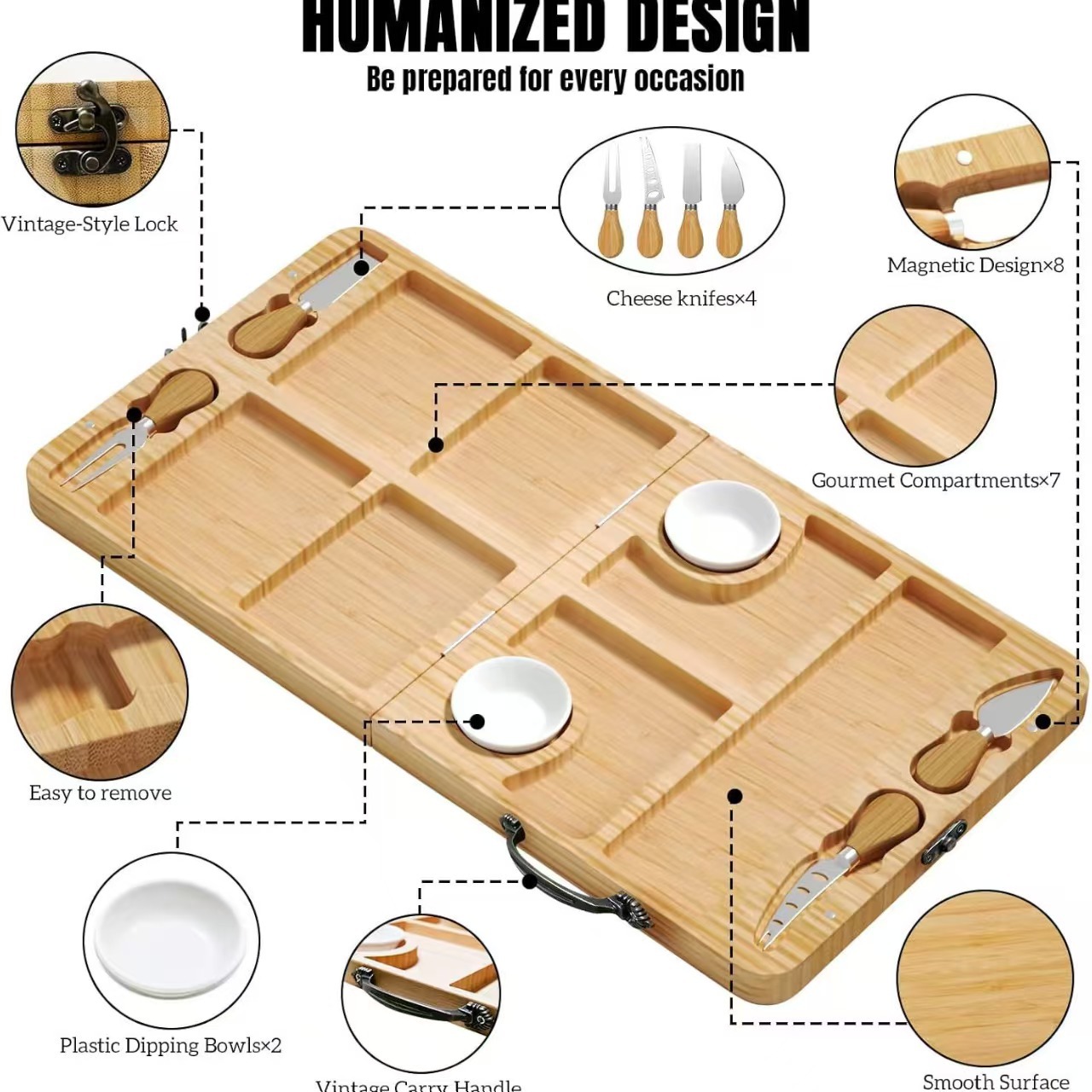 Tavola per formaggio in bambù  - Bamboo Cutting Board recensione e prezzo