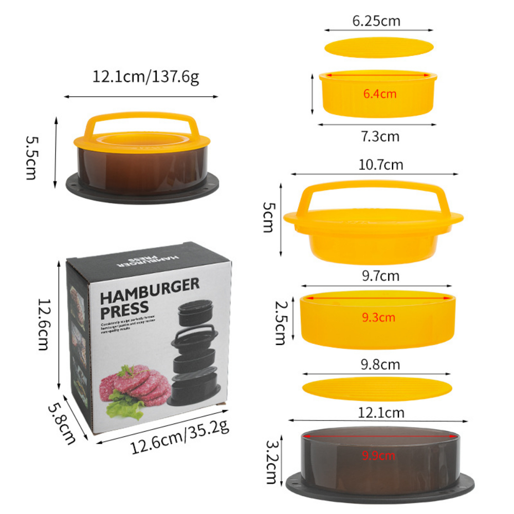 Rotonda Hamburger Burger Press - Kitchen Gadgets Modern recensione e prezzo
