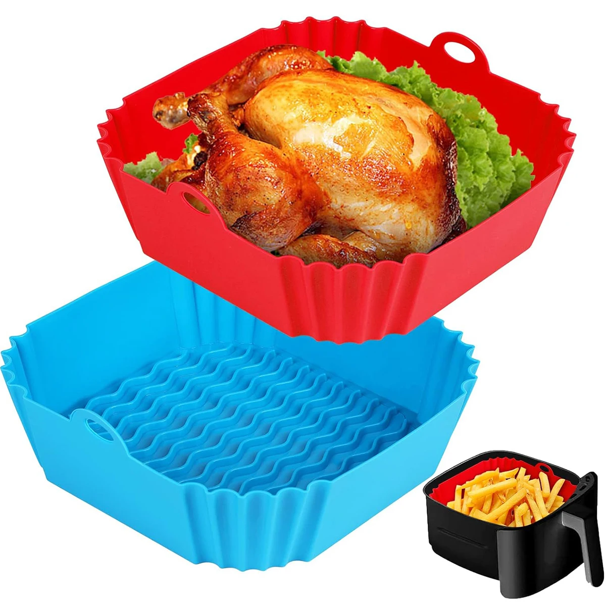 Cestelli in Silicone per Frigg - Kitchen Gadgets Air Fryer recensione e prezzo