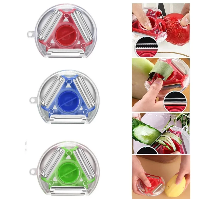Set di 3 Pelapatate Multifunzi - Kitchen Gadgets Set recensione e prezzo