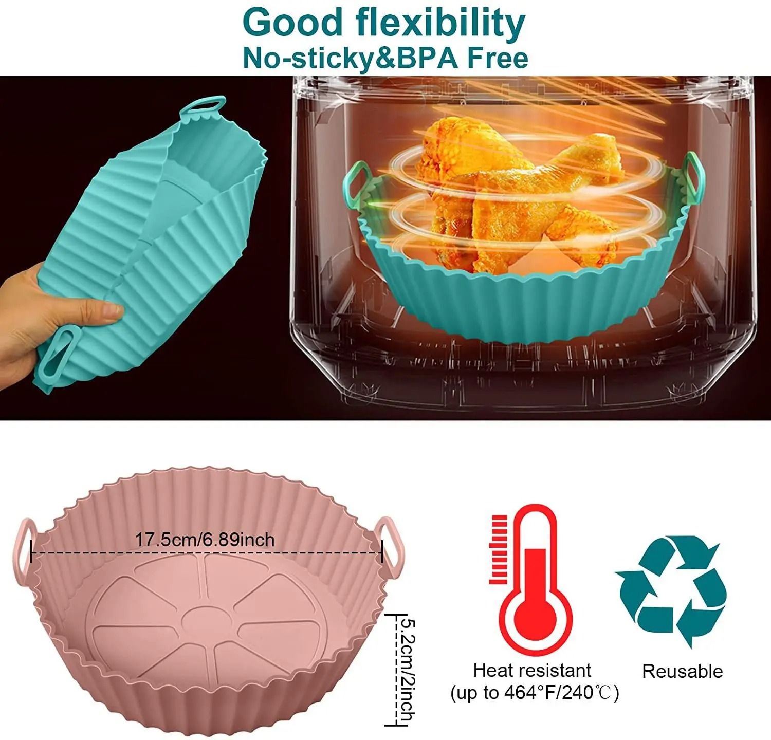 Riutilizzabile per la casa e l - Kitchen Gadgets Air Fryer recensione e prezzo