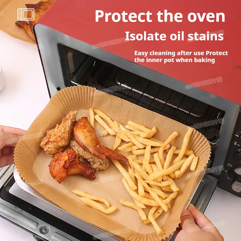100/50PCS Rettangolo Friggitri - Kitchen Gadgets Air Fryer recensione e prezzo