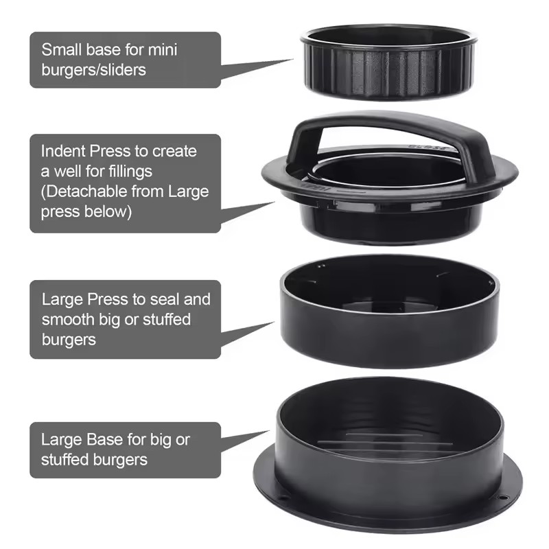 Pressa per Hamburger 3-in-1 An - Kitchen Gadgets Modern recensione e prezzo