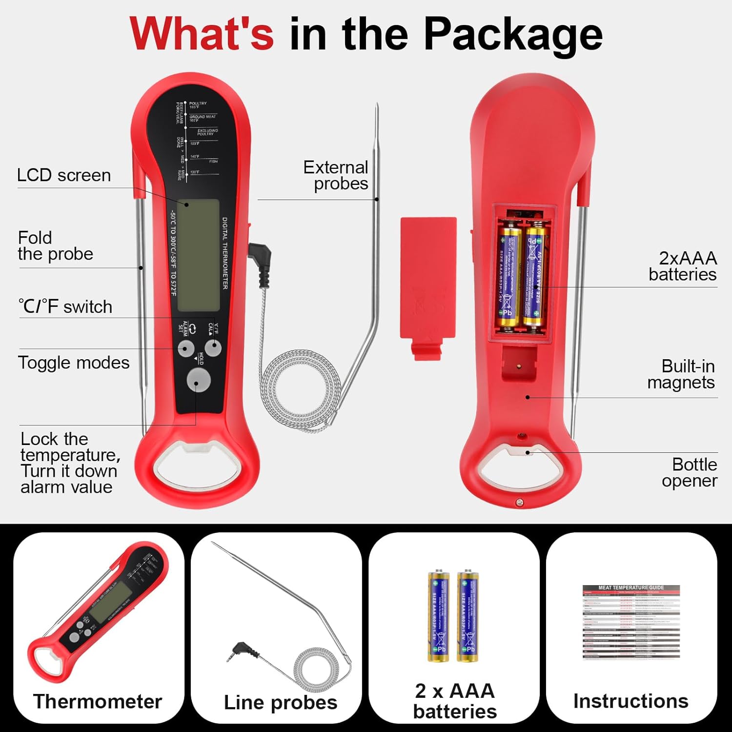 Termometro Professionale per C - Meat Thermometer recensione e prezzo